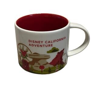 Starbucks You Are Here Disney California Adventure Coffee Mug